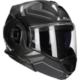 LS2 HELM ADVANT X CARBON HORIZON II FF901 ZILVER / GRIJS
