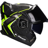 LS2 HELM ADVANT X CARBON FUTURE II FF901 FLUOR GEEL