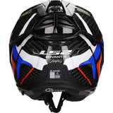 LS2 HELM ADVANT X CARBON FUTURE II FF901 BLAUW / ROOD