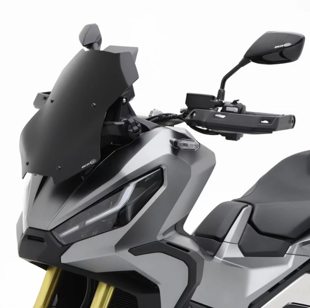 CUSTOM WINDSCHERM HONDA X-ADV ZWART (SMOKE) BCD 2021 - 2025
